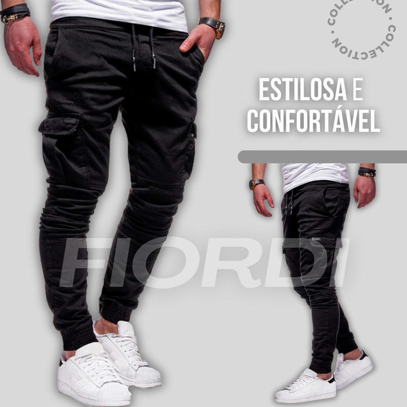 Calça Jogger Casual® - Promoção [COMPRE 1 LEVE 2]